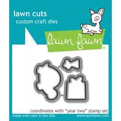 Lawn Fawn Year Two Turtle die set